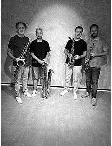 Presentació del disc de 3+1 Quartet Saxo