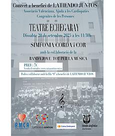 Concert de Sinfonía Corda i Cor, amb la col·laboració de La Banda Jove de Tot per la Música