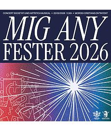 Concert Mig Any Fester 2026 - Societat Unió Artística Musical Ontinyent