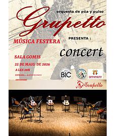 Concert Orquesta de púa y pulso Grupetto